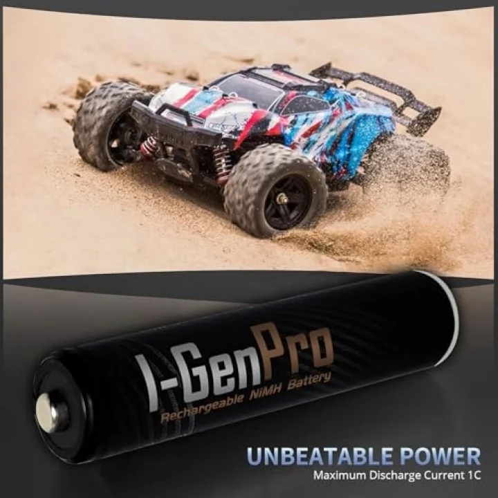 Pro P103 8 Adet AA 2950 mAh Şarj Edilebilir Kalem Pil 1.2V Ni-MH Şarjlı Pil