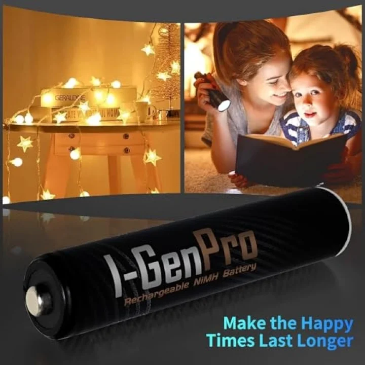 Pro P161 4 Adet AA 2950 mAh Şarj Edilebilir Kalem Pil 1.2V Ni-MH Şarjlı Pil