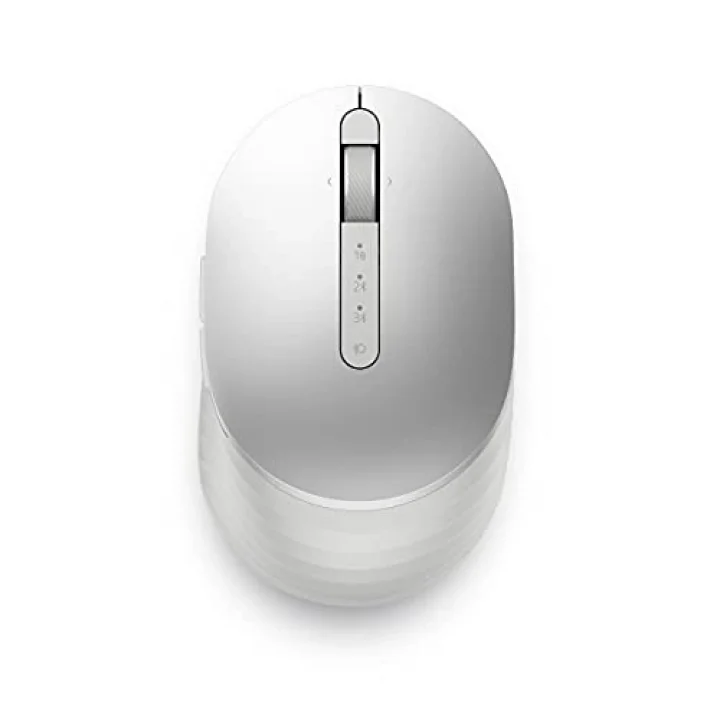 Pro Premium Compact Mouse – MS7421W – Platinum Gümüş – 570-ABLO 2.4GHz kablosuz, Bluetooth 5.0, 3 cihaz desteği, 1600 DPI, USB-C şarj, 5 programlanabilir tuş, ergonomik kompakt tasarım