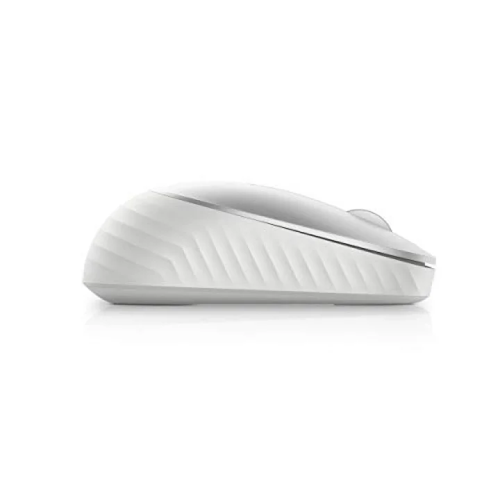 Pro Premium Compact Mouse – MS7421W – Platinum Gümüş – 570-ABLO 2.4GHz kablosuz, Bluetooth 5.0, 3 cihaz desteği, 1600 DPI, USB-C şarj, 5 programlanabilir tuş, ergonomik kompakt tasarım