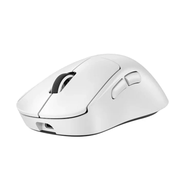 PRO X SUPERLIGHT 2 DEX LIGHTSPEED Kablosuz Oyun Mouseu, HERO 2 32K DPI Sensör, 888 IPS/88Gye Kadar Hızlanma PC/Mac için Programlanabilir 5 Tuş, USB-C Şarj, 60g ProGrade Hafif Mouse, Beyaz
