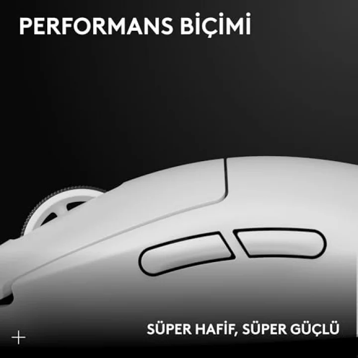 Pro X Superlight 2 Kablosuz Oyun Faresi, Beyaz
