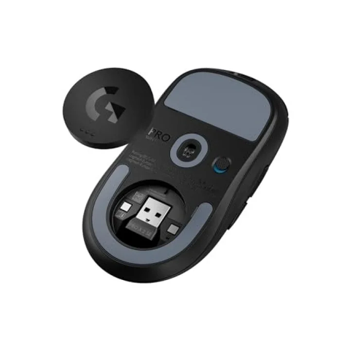PRO X SUPERLIGHT 2 SE kablosuz oyun faresi, 5 programlanabilir düğmeli 60 g profesyonel sınıf fare, 44K DPI sensör, 888+ IPS, 1 kHz rapor hızı, PC/Mac için USB-C şarj - Siyah