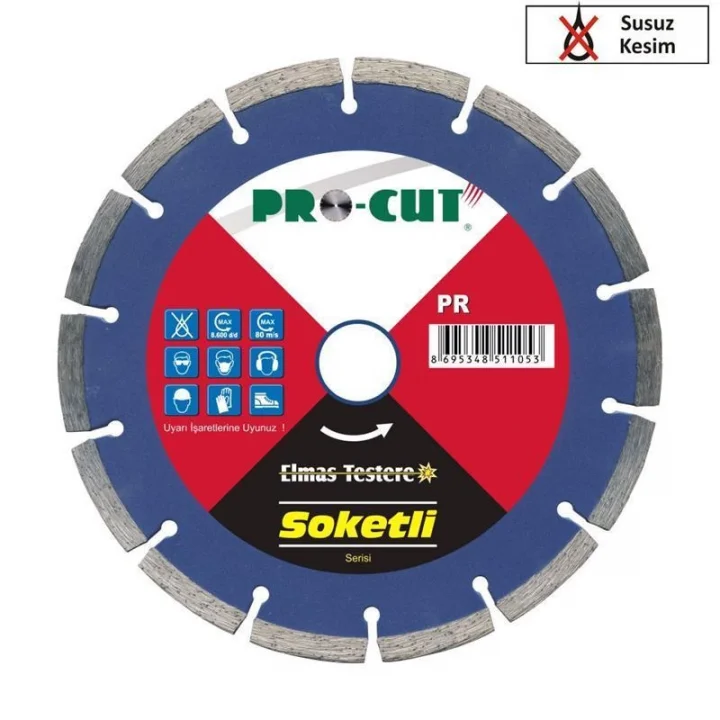 Mey İthalat® Procut A 180 mm Soketli Elmas Testere