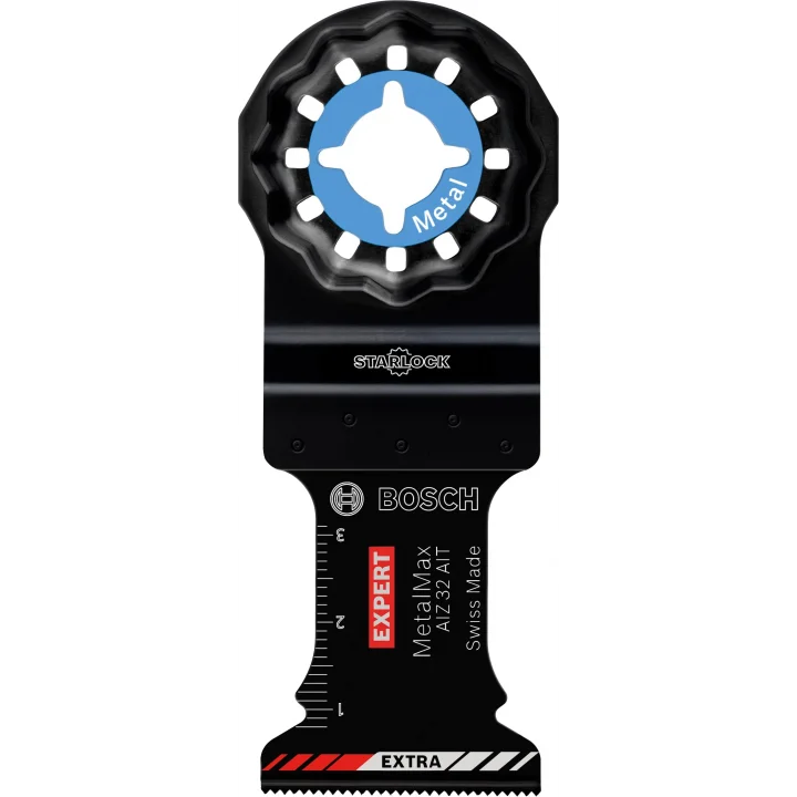 Professional 5x EXPERT MetalMax AIZ 32 AIT Daldırmalı Testere Bıçakları (Çelik, Paslanmaz çelik, Genişlik 32 mm, Aksesuar Çok Fonksiyonlu Makine)