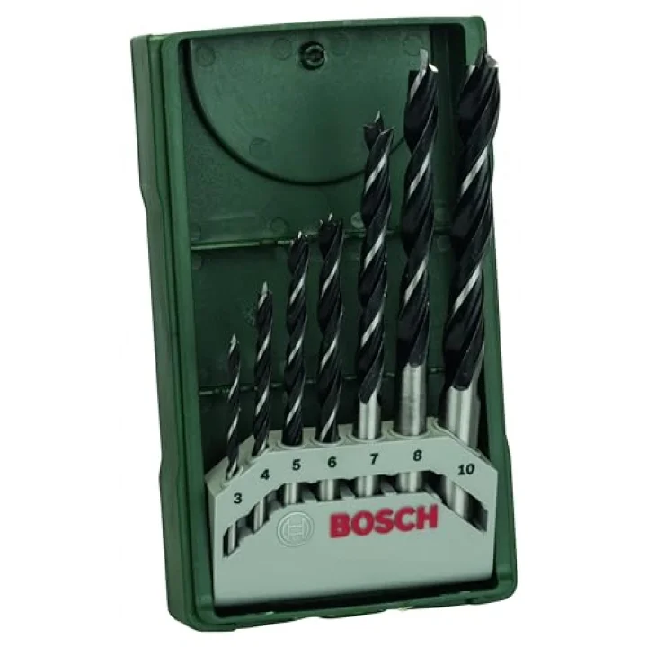 Professional Accessories Ahşap Matkap Uçu, Yeşil, 7 Adet