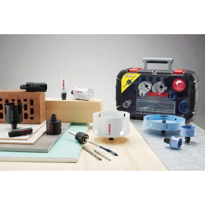 Professional Accessories Delik Açma Testeresi Seti, Yeşil, 7 Adet