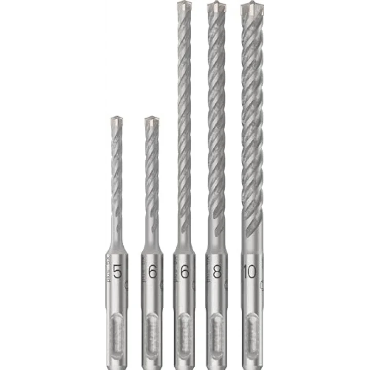 Professional Accessories Sds Plus-5 x: Set 5 Uds: 5, 6, 6, 8, 10 (5)