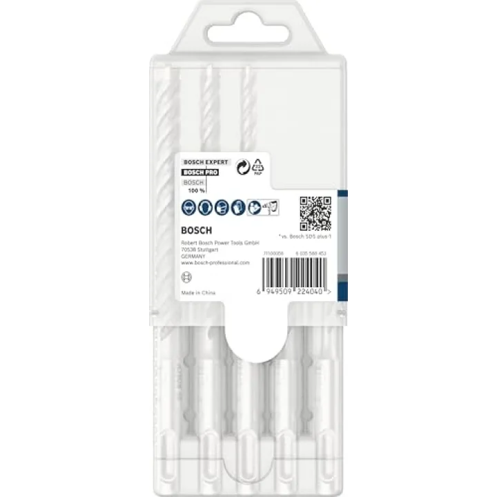 Professional Accessories Sds Plus-5 x: Set 5 Uds: 5, 6, 6, 8, 10 (5)