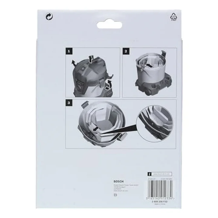 Professional Accessories Toz Torbası, Gri, 5 Adet