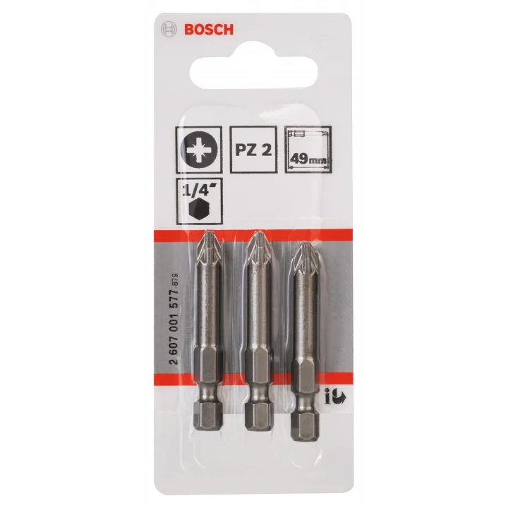 Professional Accessories Vidalama Ucu, Gri, 3 Adet