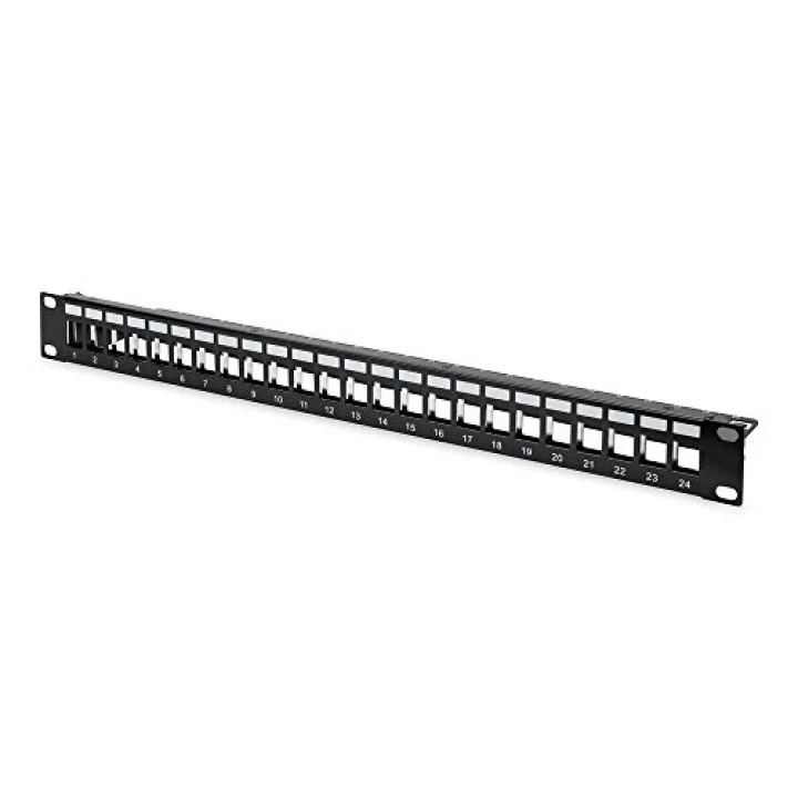 Professional DN-91411 24 Port 1U Rack Mount Patch Panel