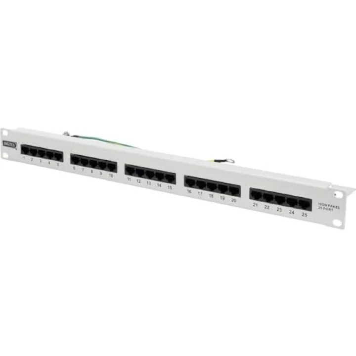 Professional DN-91411 24 Port 1U Rack Mount Patch Panel