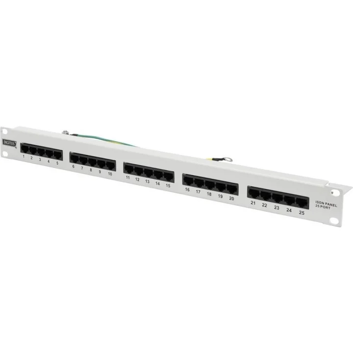 Professional DN-91411 24 Port 1U Rack Mount Patch Panel
