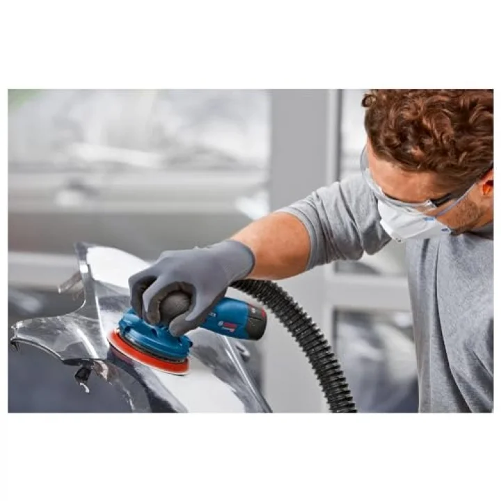 Professional GEX 12V-125 Akülü Eksantrik Zımpara (12 Volt, SOLO, Zımpara tabanı çapı: 125 mm, 6.000-10.000 dev/dak, Karton kutuda)