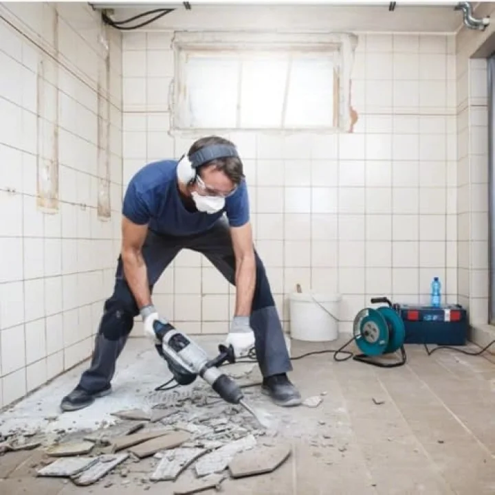 Professional SDS plus Düz Keski, 10 Adet