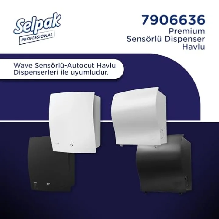 Professional Sensörlü Havlu, 25 Cm, 175 Metre