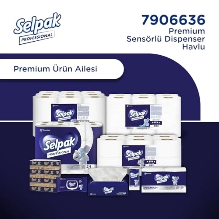 Professional Sensörlü Havlu, 25 Cm, 175 Metre