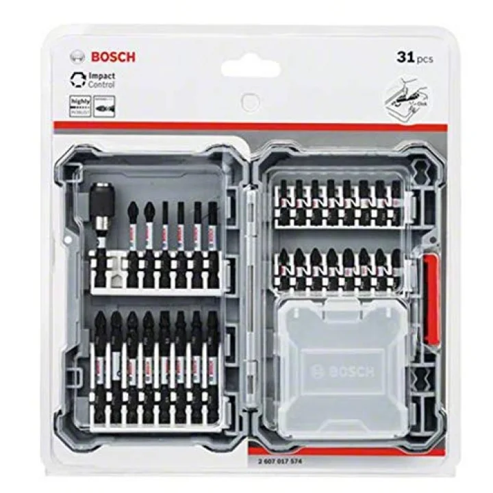 Professional Tornavida Ucu Takimi 31PC Ic Sd Set