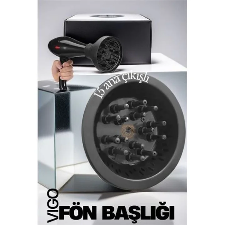 Mey İthalat® Profesyonel Fön Için Difüzör Vigo Başlık 719410