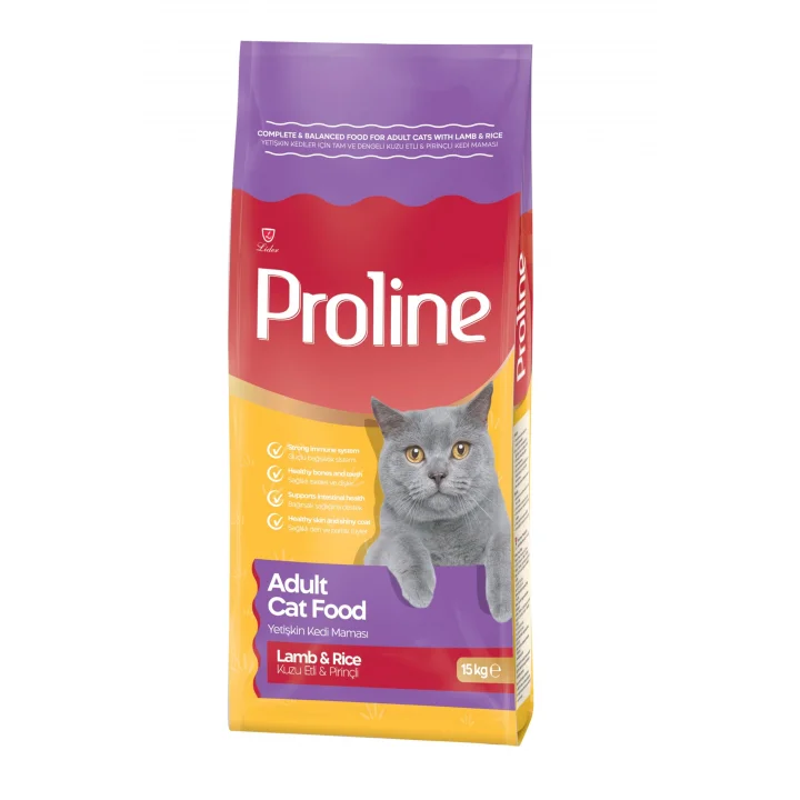 Proline Yetişkin Kedi Maması Kuzu 15 Kg