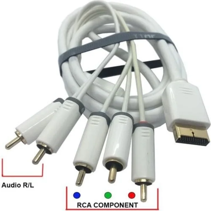 PS3 Komponent Video + audio R/L ps/3 ses ve görüntü kablosu 2m