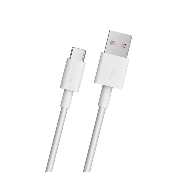 PSM30 1 Metre Süper Hızlı Type-C (Android ve Diğer) Şarj Kablosu Beyaz
