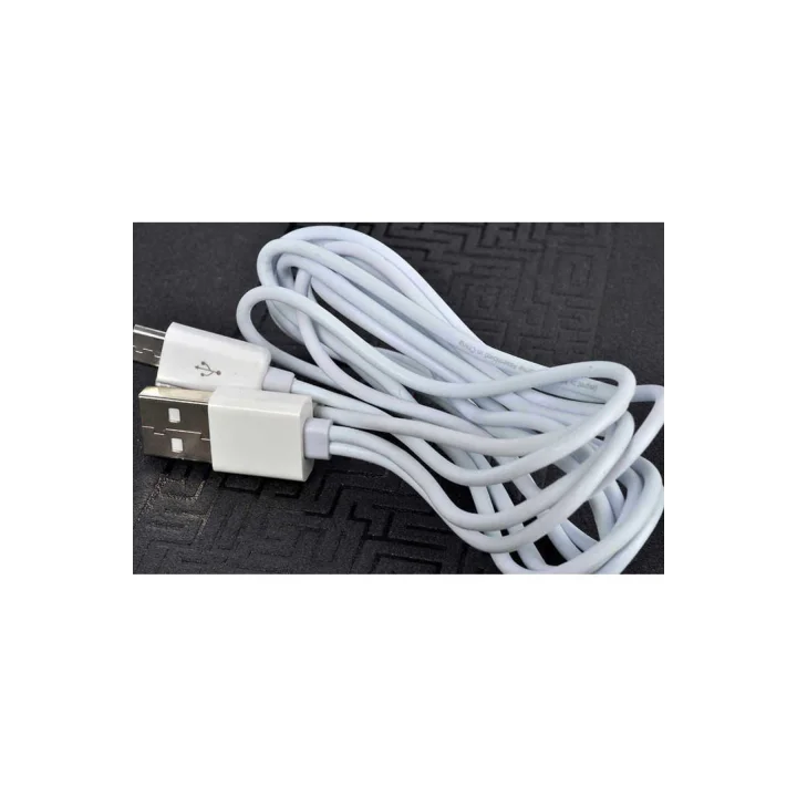 PSR aksesuar Beyaz Beyaz 2 Uçlu Lightning-Micro Usb Kablo 1M- ile uyumlu