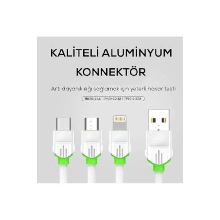 PSR aksesuar Beyaz Beyaz LS32 Type-C Usb Kablo- ile uyumlu