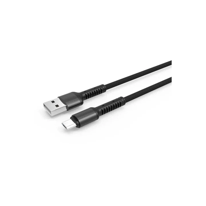 PSR aksesuar Gri Micro Usb Kablo- Gri LS66 ile uyumlu