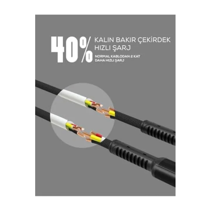 PSR aksesuar Kırmızı Kırmızı LS63 Lightning Usb Kablo- ile uyumlu