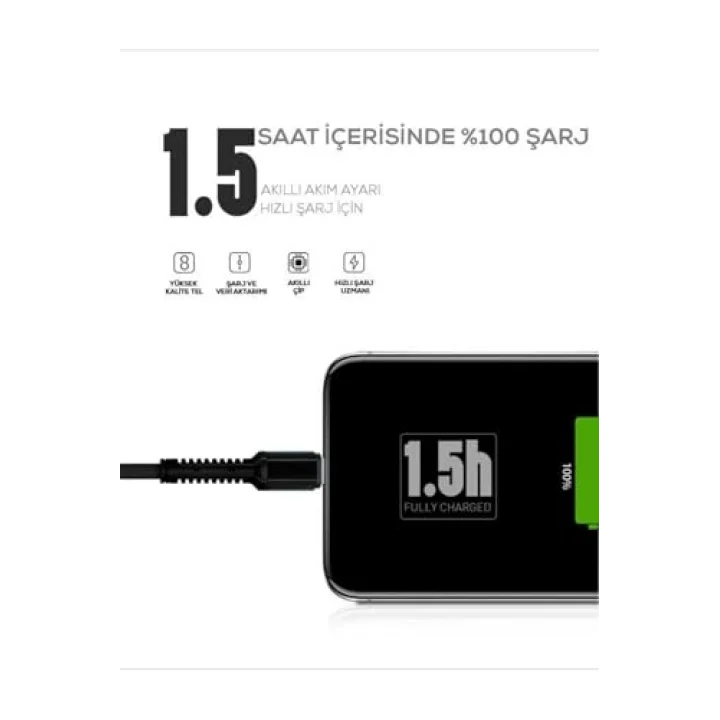 PSR aksesuar Kırmızı Kırmızı LS63 Lightning Usb Kablo- ile uyumlu