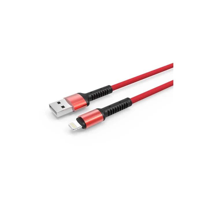 PSR aksesuar Kırmızı Kırmızı LS63 Lightning Usb Kablo- ile uyumlu