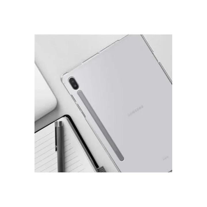 PSR aksesuar Renksiz Kılıf Tablet Süper Silikon Kapak-Renksiz Galaxy Tab S7 Plus T970 ile uyumlu