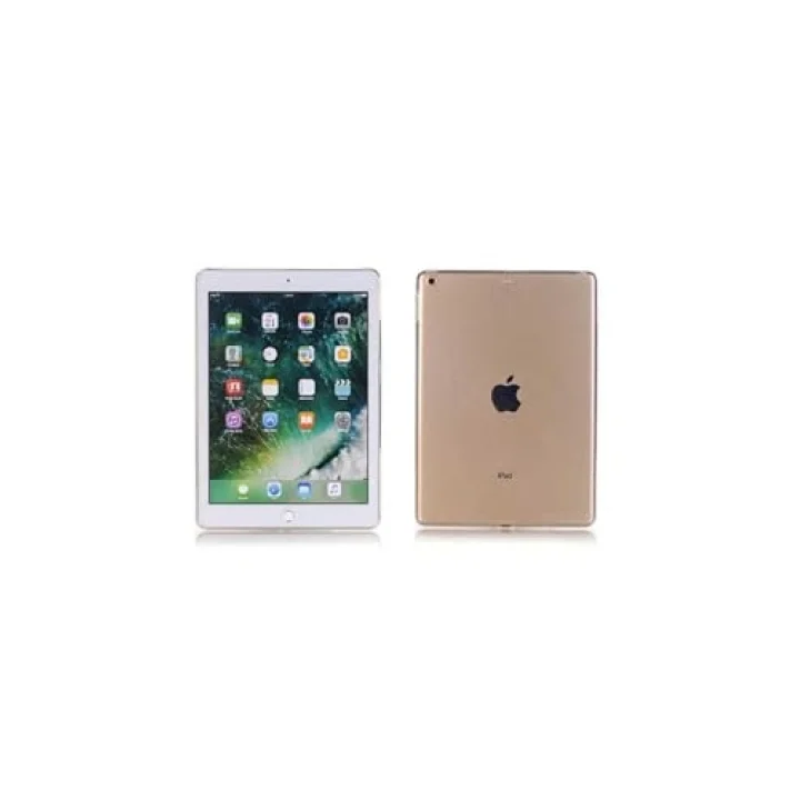 PSR aksesuar Renksiz - Tablet Süper Silikon Kapak-Renksiz iPad 9.7 2017 (5.Nesil) ile uyumlu