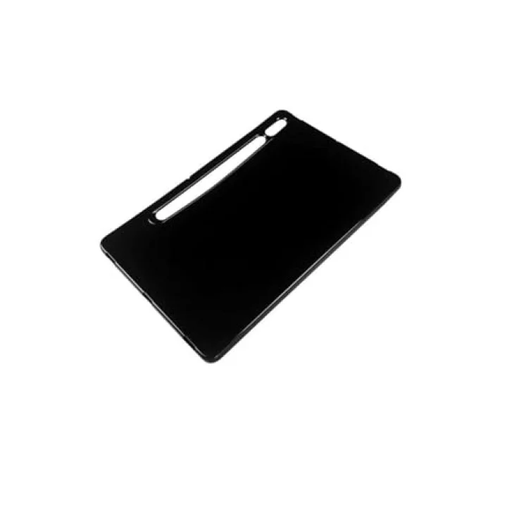 PSR aksesuar Siyah Kılıf Tablet Süper Silikon Galaxy Tab S7 T870 ile uyumlu