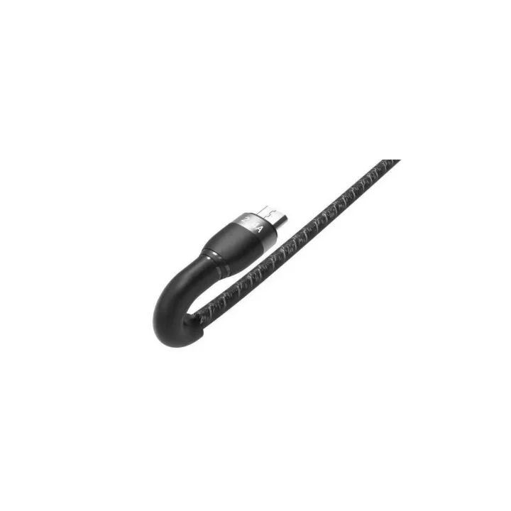 PSR aksesuar Siyah Siyah Shira Serisi Micro Usb Kablo 1 Metre- ile uyumlu