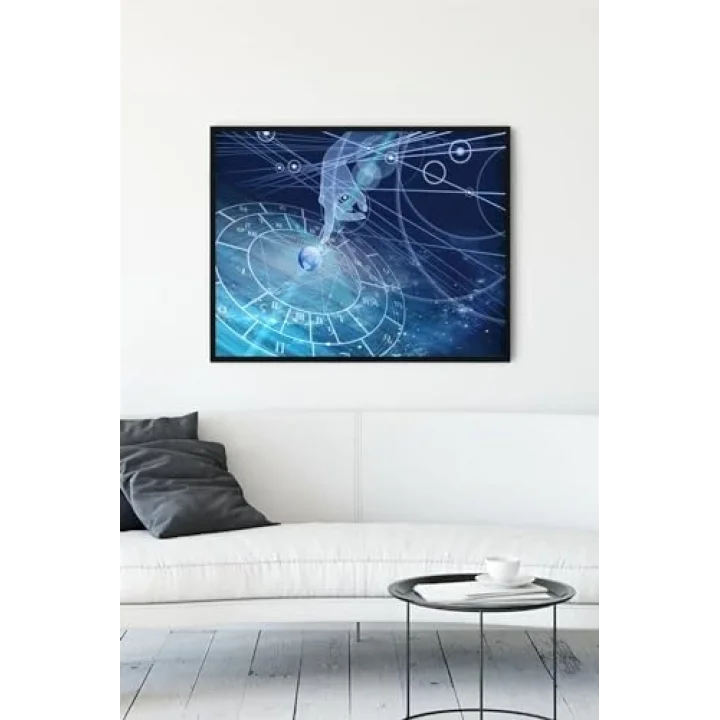 (pster10248) Bilimsel Çerçeveli Tablo (30 X 40cm)
