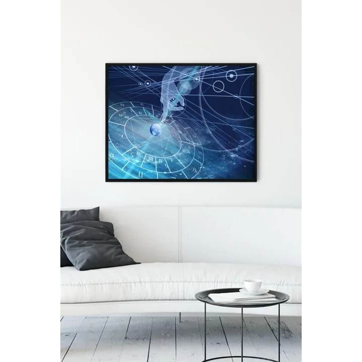 (pster10248) Bilimsel Çerçeveli Tablo (30 X 40cm)