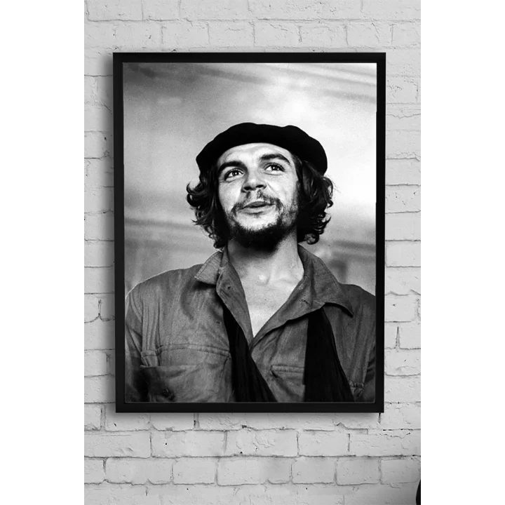 (pster10536) Che Guevara Çerçeveli Tablo 3 (50x70cm)