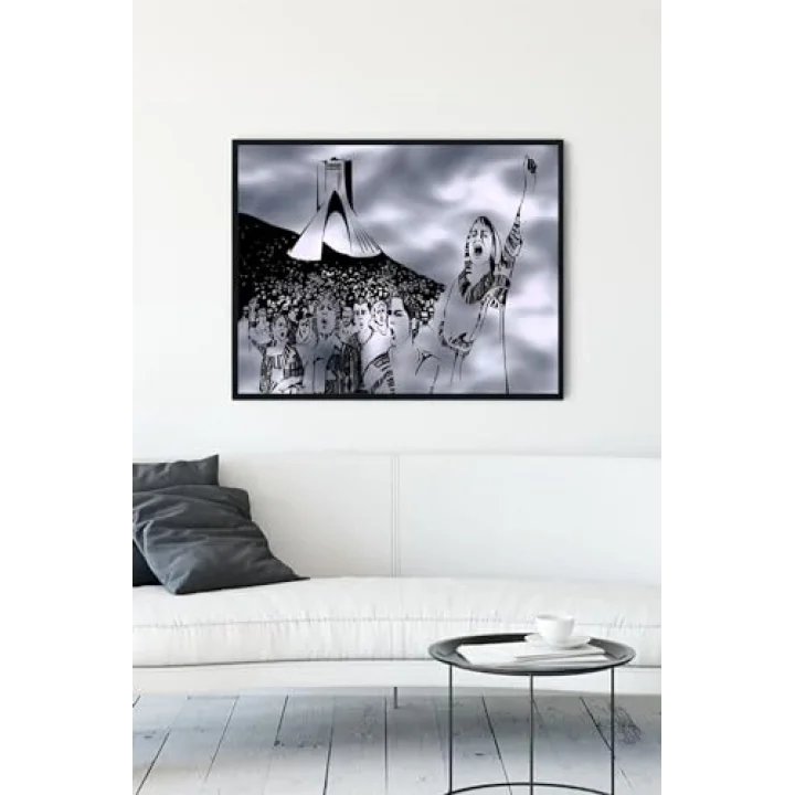 (pster10638) Devrim Çerçeveli Tablo (40x50cm)