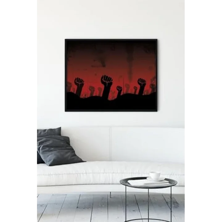 (pster10644) Devrim Çerçeveli Tablo 2 (40x50cm)