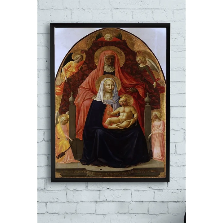 (pster10665) Dini Görsel Çerçeveli Tablo 2 (40x50cm)