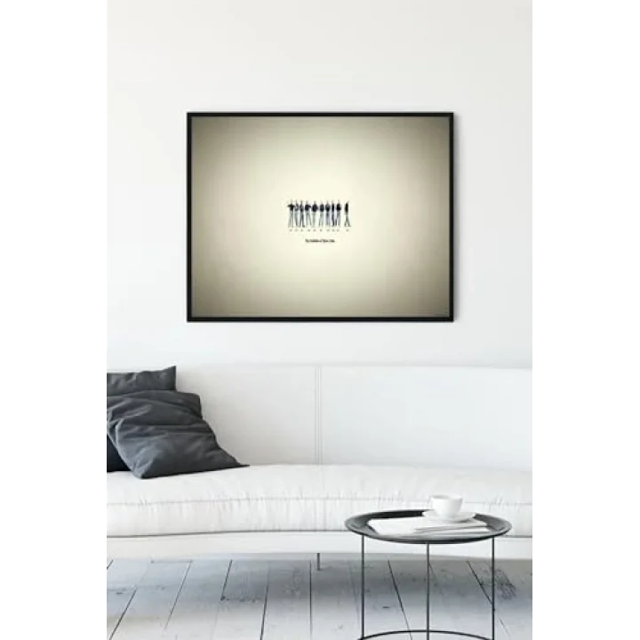 (pster12720) Girişimcilik Çerçeveli Tablo 8 (30 X 40cm)