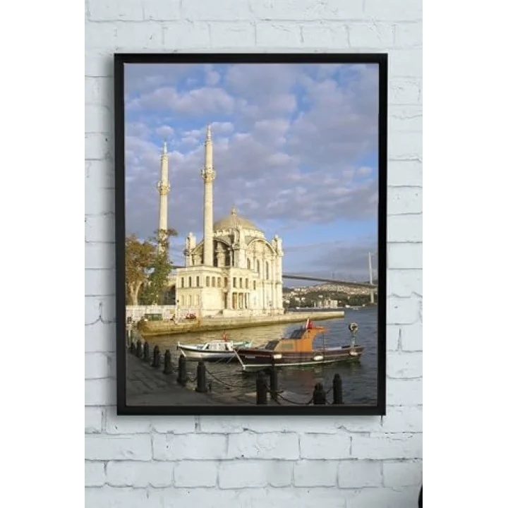 (pster12904) Ortaköy Camii Çerçeveli Tablo (50x70cm)