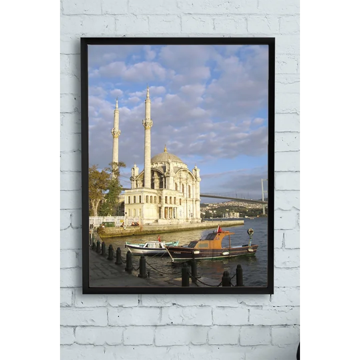 (pster12904) Ortaköy Camii Çerçeveli Tablo (50x70cm)