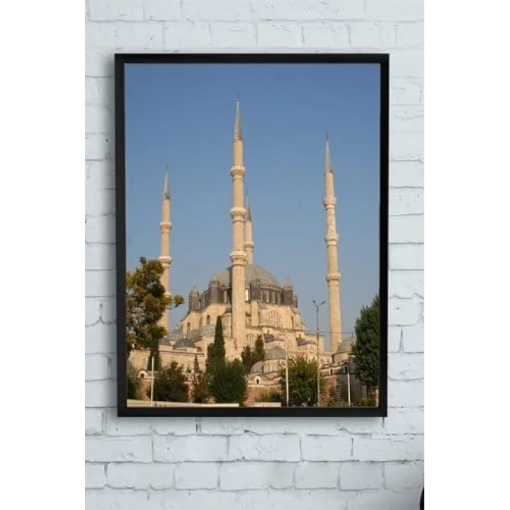 (pster13212) Selimiye Camii Çerçeveli Tablo 3 (30 X 40cm)