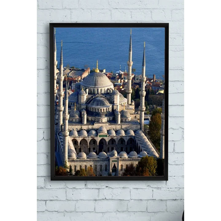 (pster13425) Sultan Ahmet Camii Çerçeveli Tablo 2 (30 X 40cm)