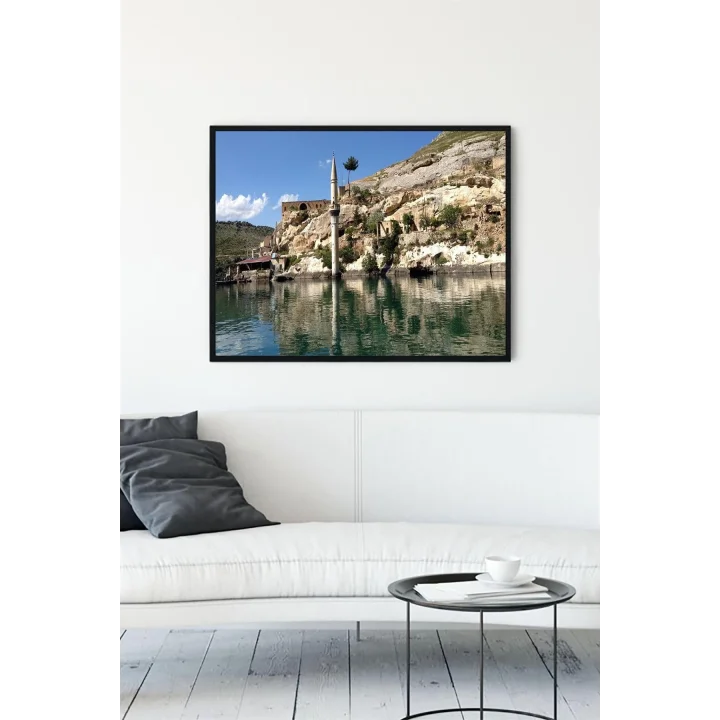 (pster13705) Halfeti Manzara Çerçeveli Tablo (40x50cm)