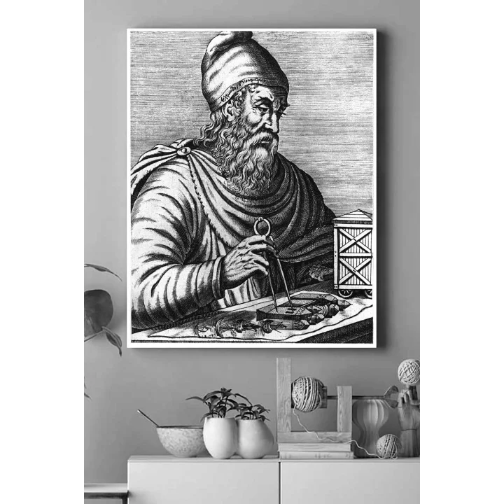 (pster14975) Arşimet Bilimsel Kanvas Tablo 2 40 x 60